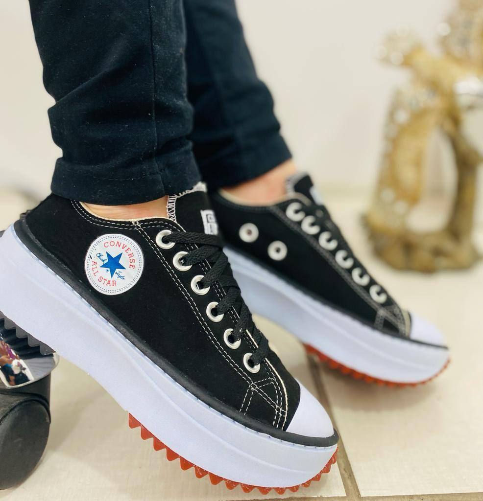 Sapatos de lona feminina da moda All Star 3.0 - 2023 (Modelo Exclusivo)