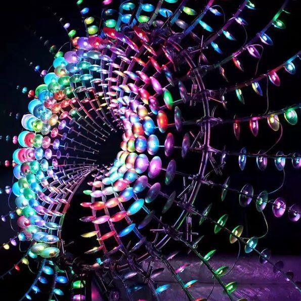 🌼Ogrodowy magiczny metalowy dynamiczny wiatrak