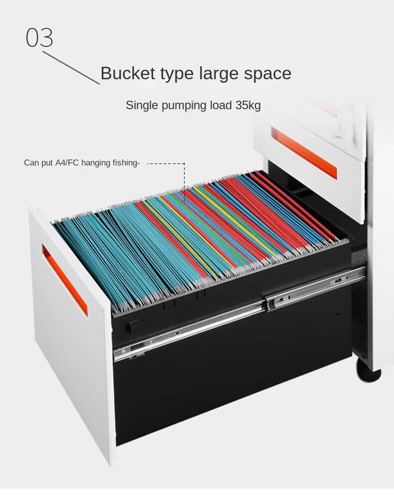 Factory Direct Custom Size Large Capacity Removable Three Drawer Combination Lock Activity Cabinet for School