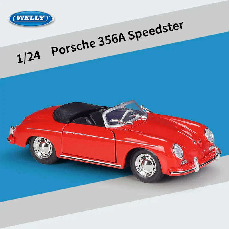 1:24 Porsche 356A Speedster Die Cast