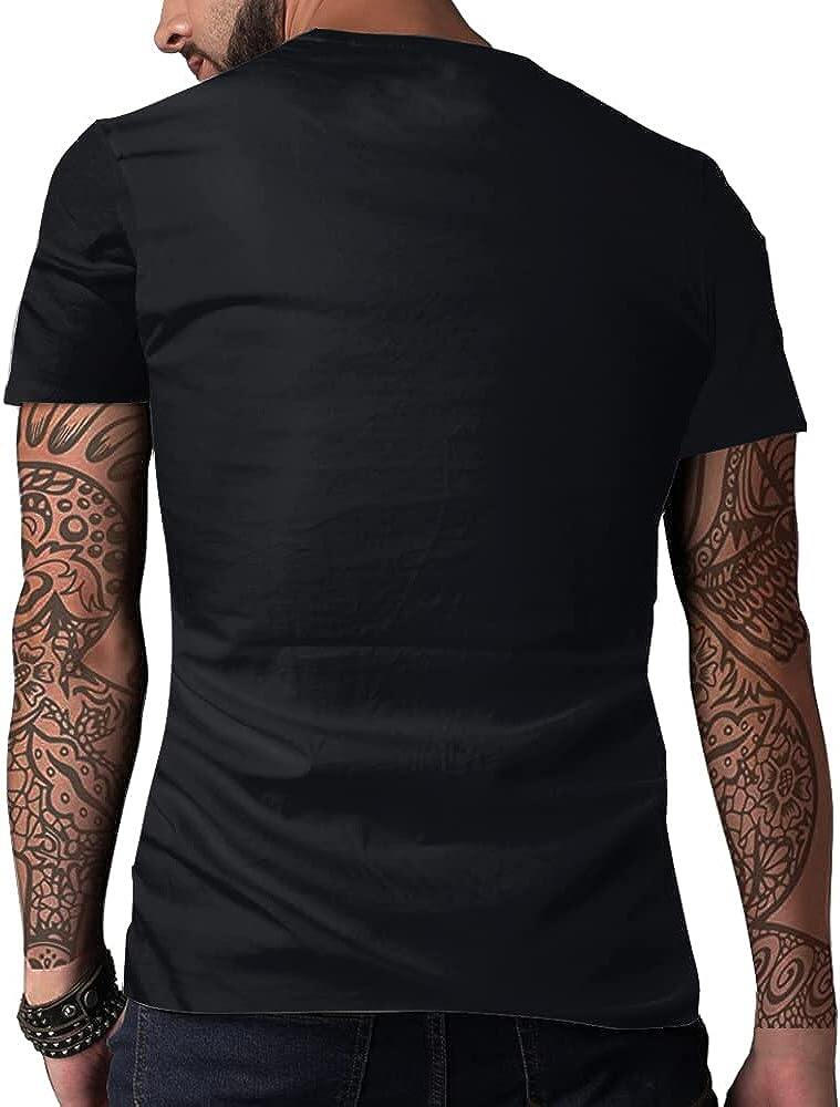 Men's 3D Print Skull T-Shirt 3D Creative Print Short Sleeve T-Shirt Casual Round Neck Novelty Street Fashion Tees Shirt