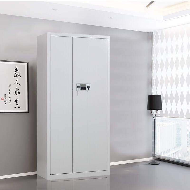 Wholesale 1850*900*420mm White Fireproof Metal Office Combination Cabinet with Lock Confidential