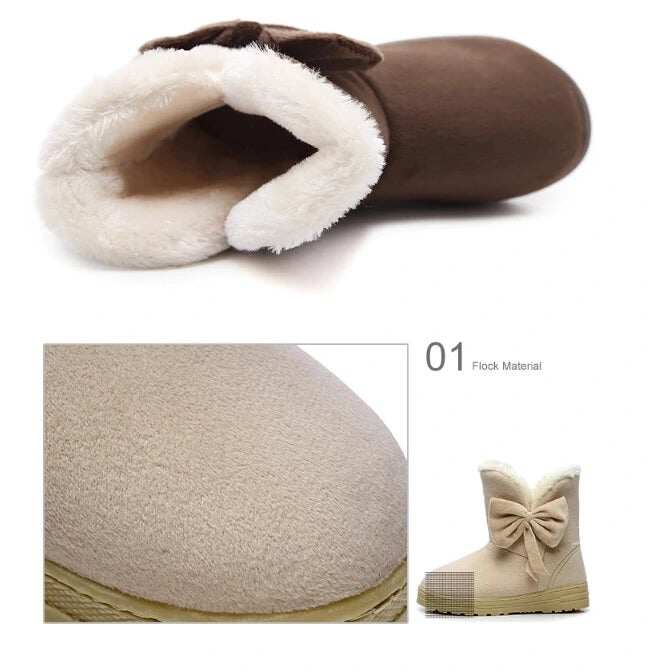 Damskie zimowe buty śnieżne