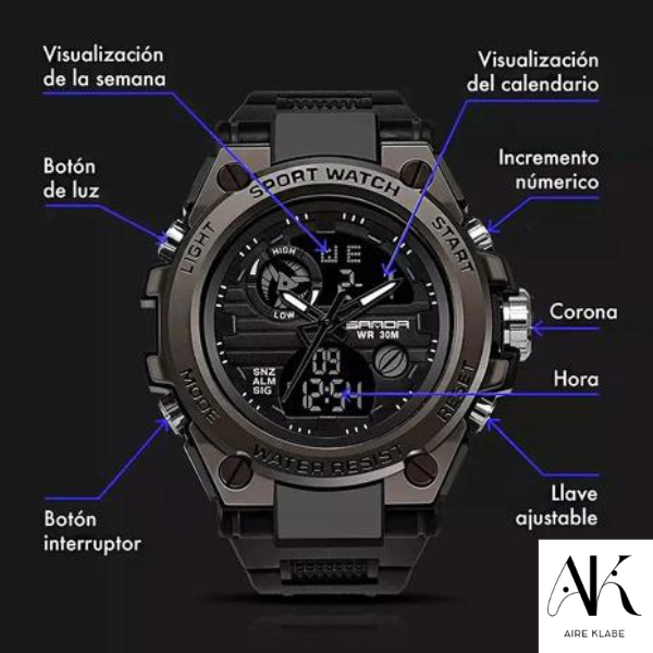 Tactical Watch 2.0 ⌚ - Relógio militar tático.
