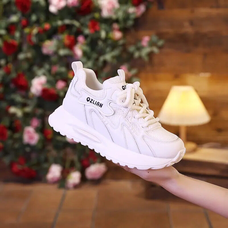 【35-40】2024 verão nova malha respirável sapatos desportivos femininos