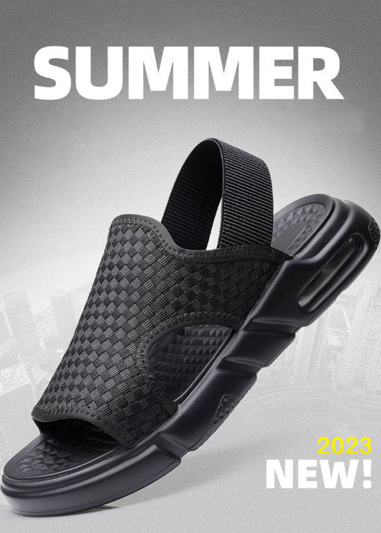 🔥Último dia com 50% de desconto🔥Sandálias de verão com sola macia