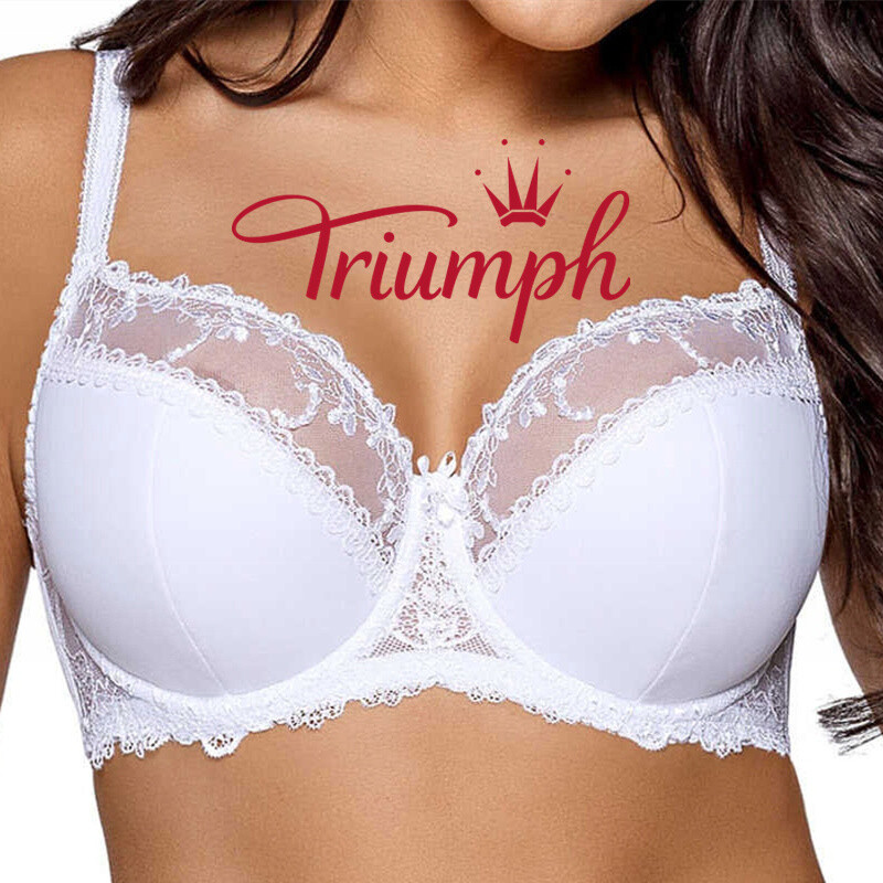 Triumph®💖50% de desconto✨2024 Novo sutiã grande de renda estiloso com alça ajustável[65A-120H]
