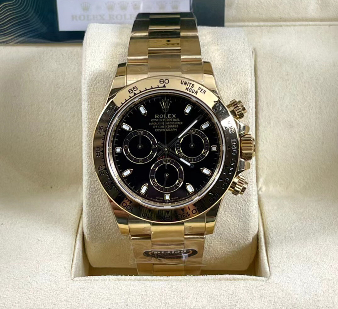 ROLEX ouro amarelo Daytona 40mm