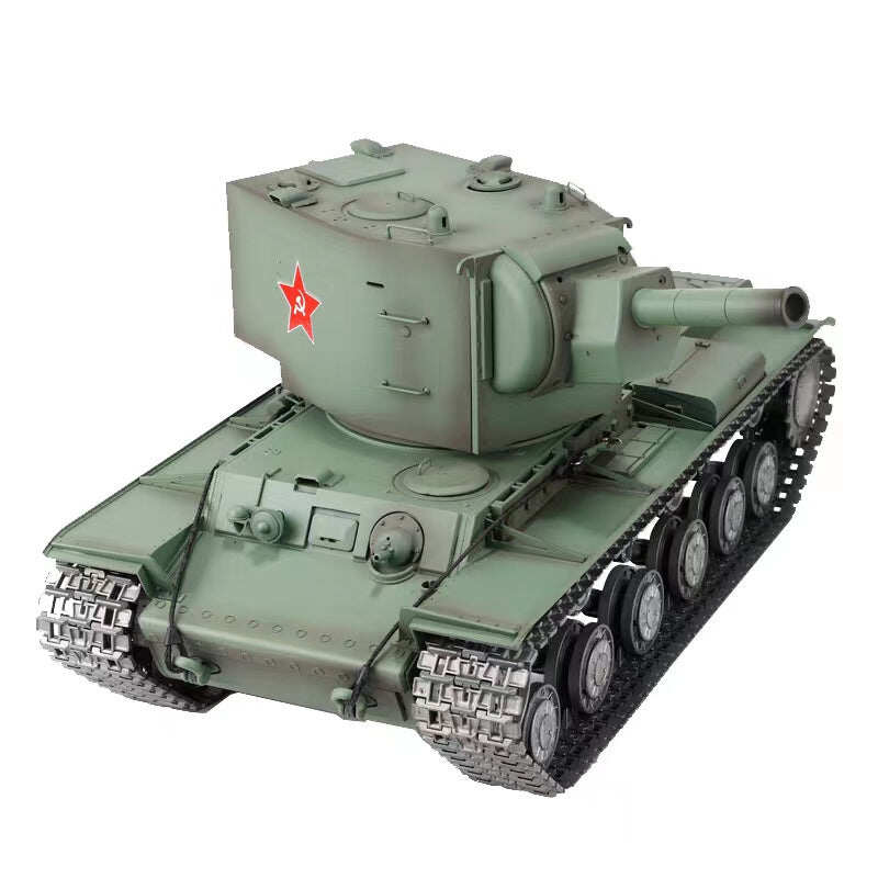 Tanque RC Heng Long 3949 KV-2 soviético TK7.0 - Versão Profissional