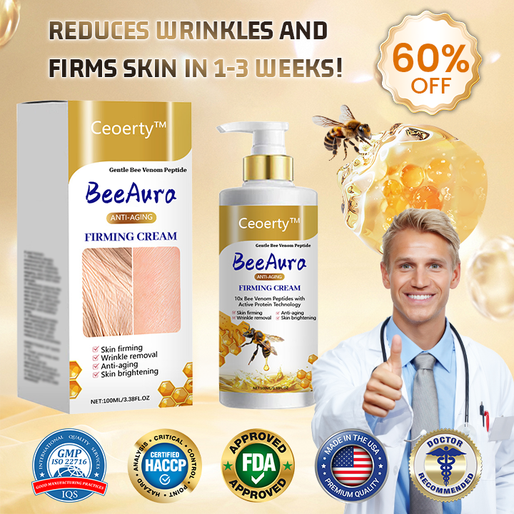Creme antienvelhecimento reafirmante Ceoerty™ BeeAura