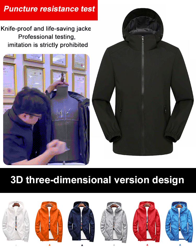 Jaqueta anti-furos GK-Segurança e Garantida