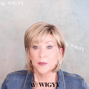 Perucas curtas de cores misturadas Wigyy