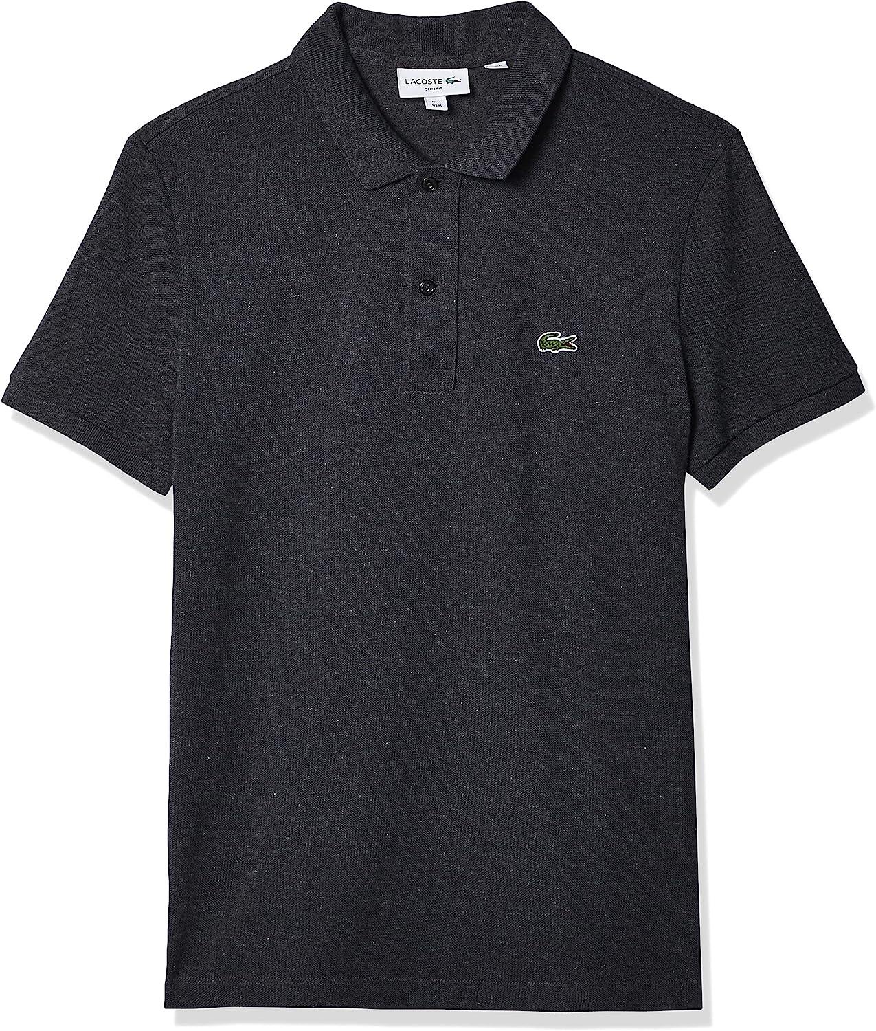 CAMISA POLO MASCULINA LACOSTE CLASSIC PIQUE SLIM FIT MANGA CURTA