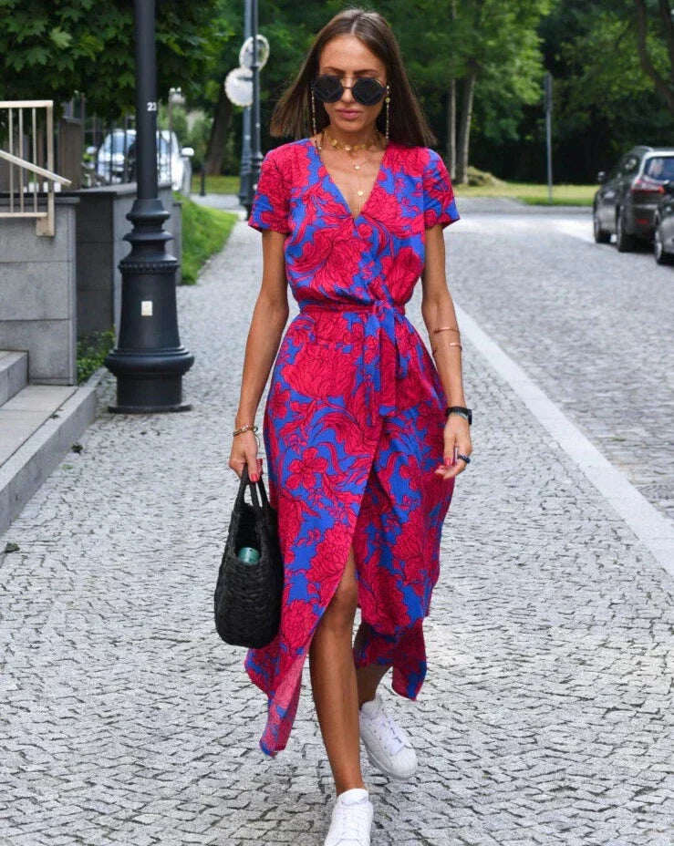 Linda - Vestido floral de verão
