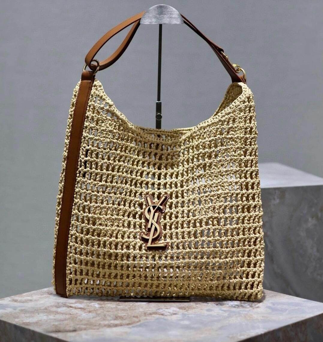 Bolsa YSL SAINT LAURENT Raffia Oxalis (Multicolorida)