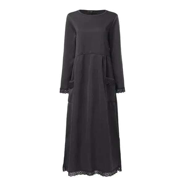 🔥VESTIDO MAXI DE RENDA PLUS SIZE