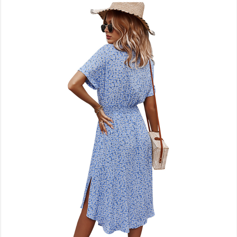 Оригинална ежедневна рокля в курортен стил с дантела Секси пролет/лято макси рокля