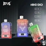 Atvs Warship 18000 Puffs Vapes Strawberry Watermelon