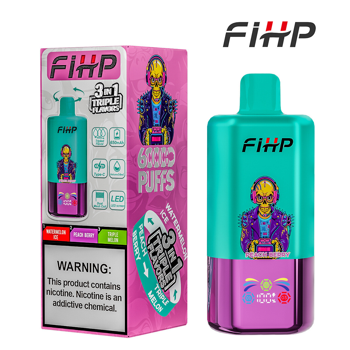 FIHP 60000 Puffs Disposable Vape
