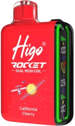 HIGO Rocket 20,000-puff refillable disposable vapes
