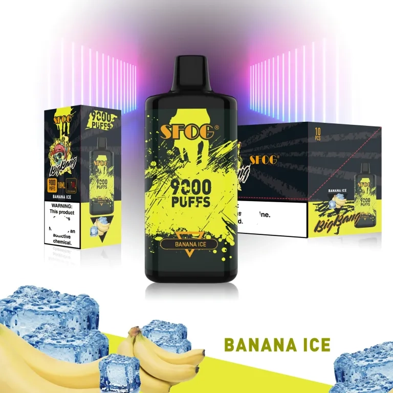 Sfog World 9000 Puffs Refillable Bulk Purchase Disposable Vape