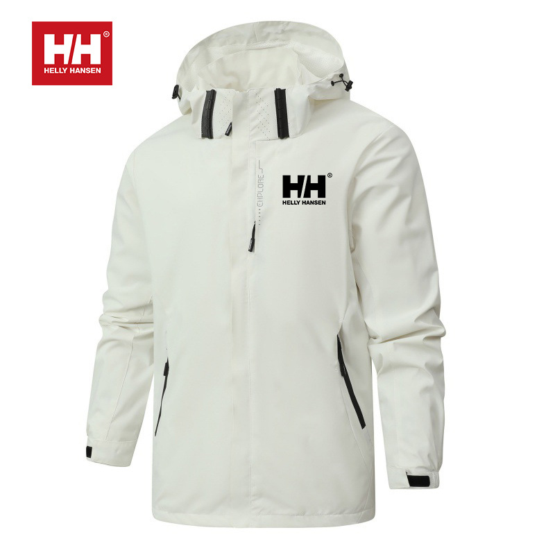 💕Helly Hansen® | Sweatshirt com capuz impermeável e corta-vento para esqui ao ar livre para homem e mulher