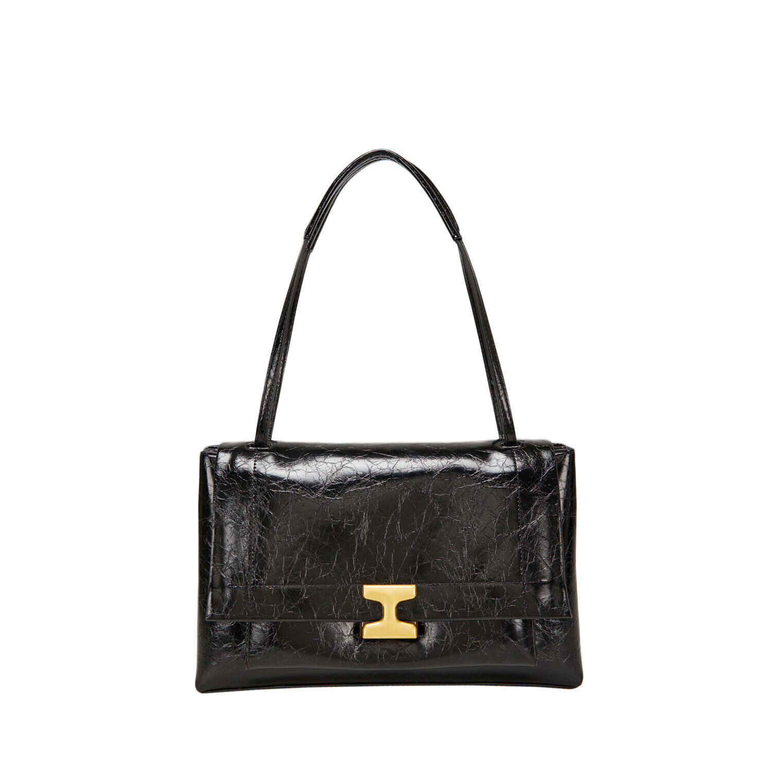 Új kézitáska: nagy kapacitású, vintage olajozott bőr stílus.