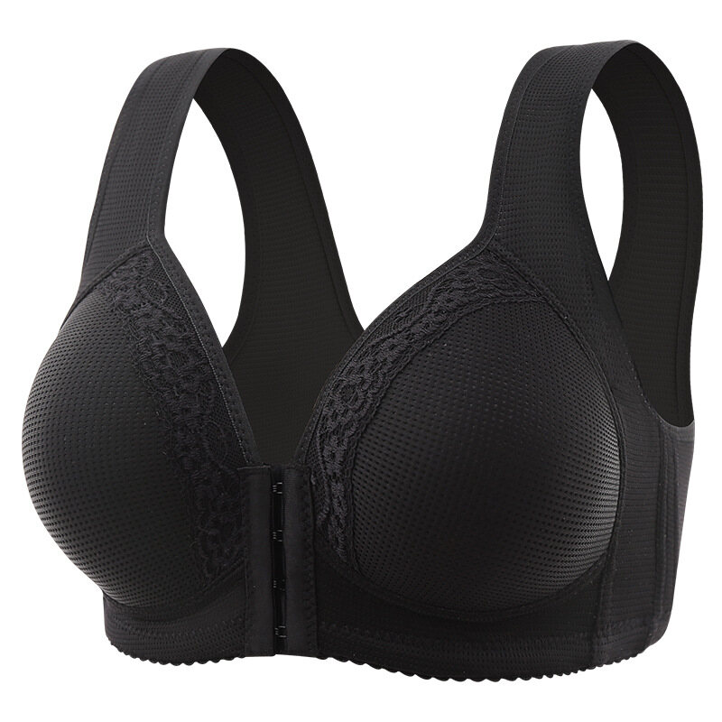 Zapinany z przodu guzik, biustonosz plus size