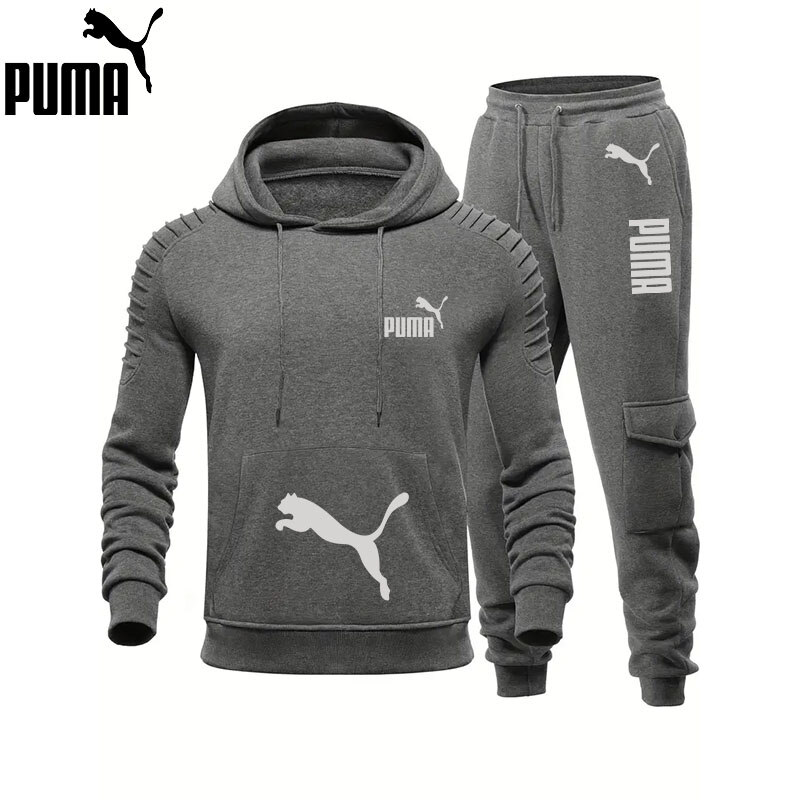 2025 Najnowsza męska kurtka z kapturem PUMA® + spodnie dresowe PUMA®