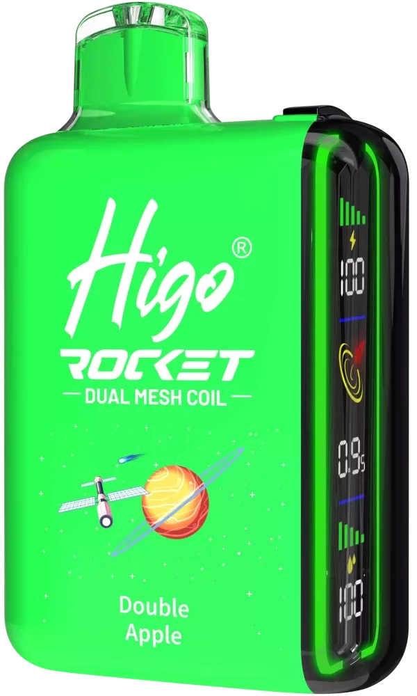 HIGO Rocket 20,000-puff refillable disposable vapes