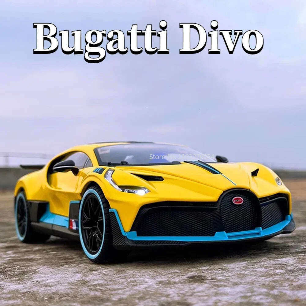 1:18 Αυτοκίνητο μοντέλου Bugatti Divo Sports Diecast