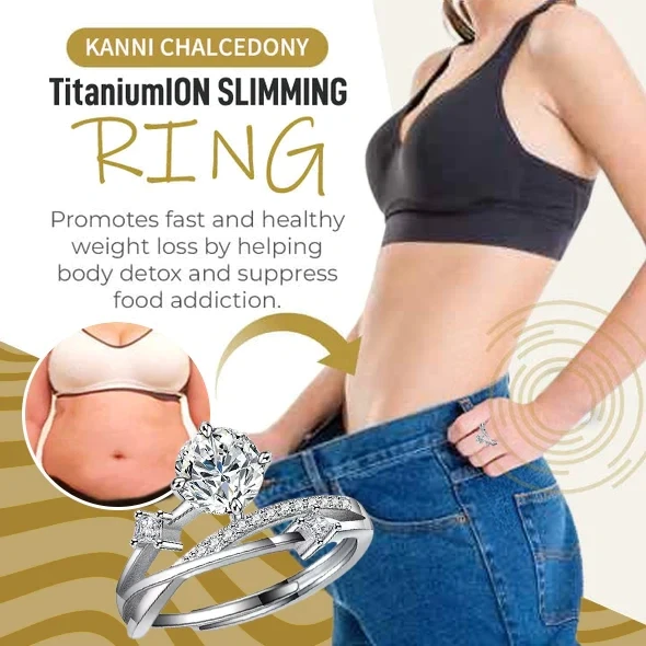 (Último dia de venda - 20% DE DESCONTO) Anel de gravidade linfática magnética de diamante