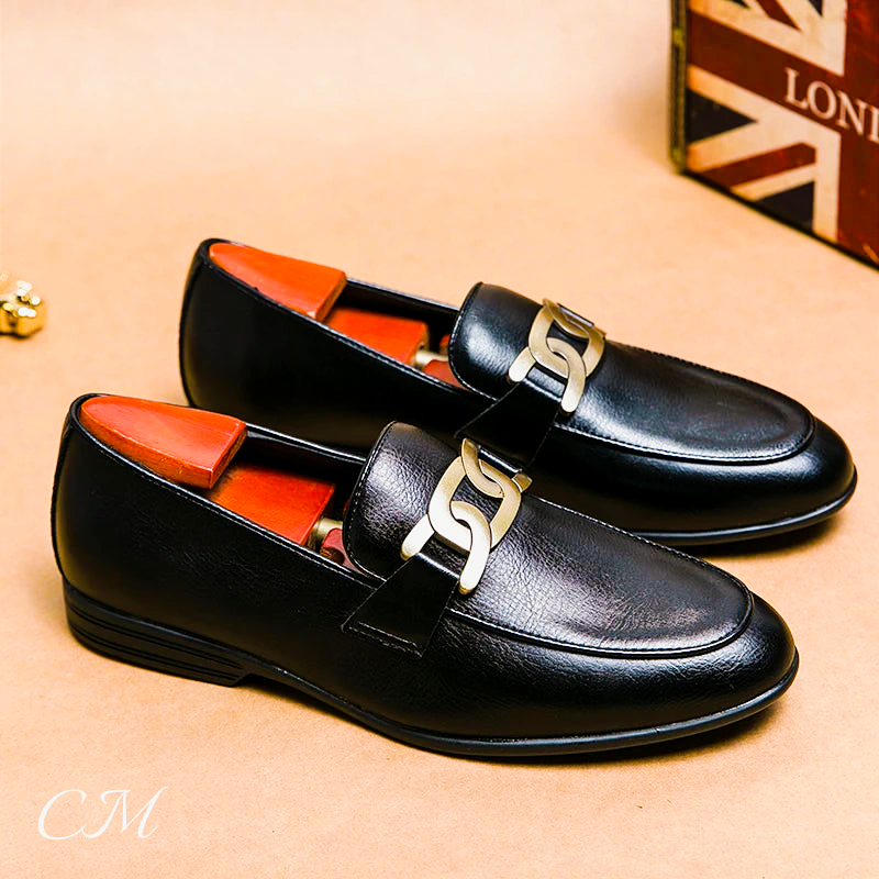 Mocassim de couro 