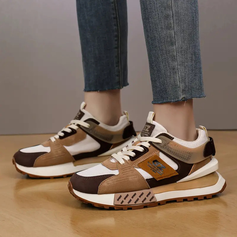 2024 νέα casual και ευέλικτα sneakers με χοντρή σόλα