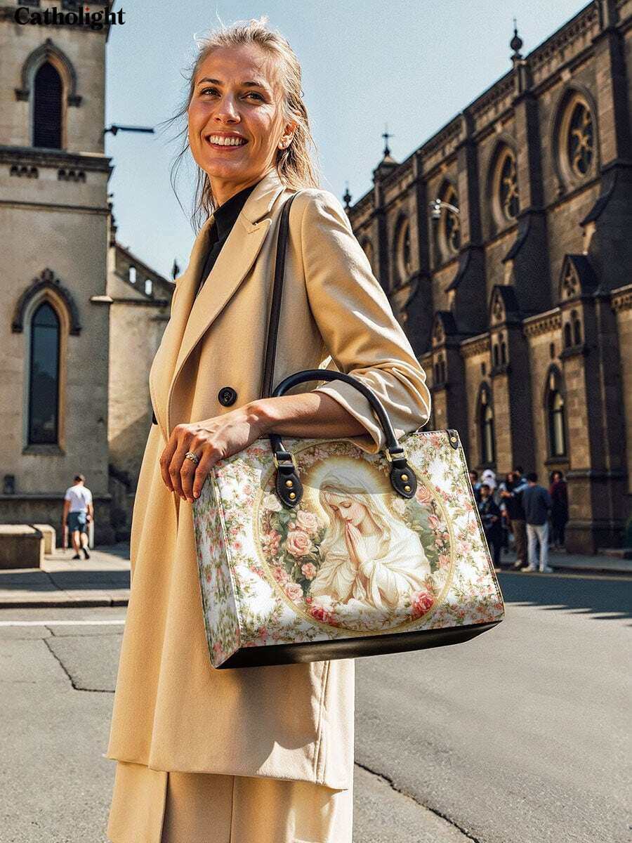 Catholight  Virgin Mary's Grace Leather Bag