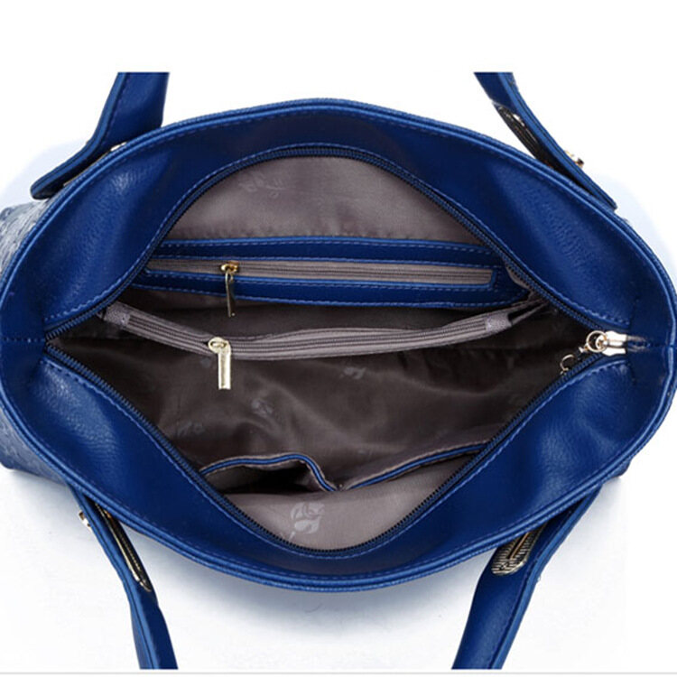 Bolsa elegante de quatro peças com charme de urso