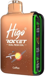 HIGO Rocket 20,000-puff refillable disposable vapes