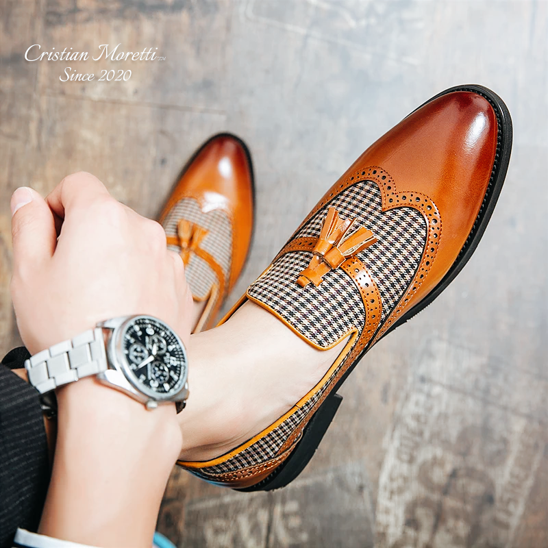 Sapatos Slip-On de Couro Premium Antonio De Luca™