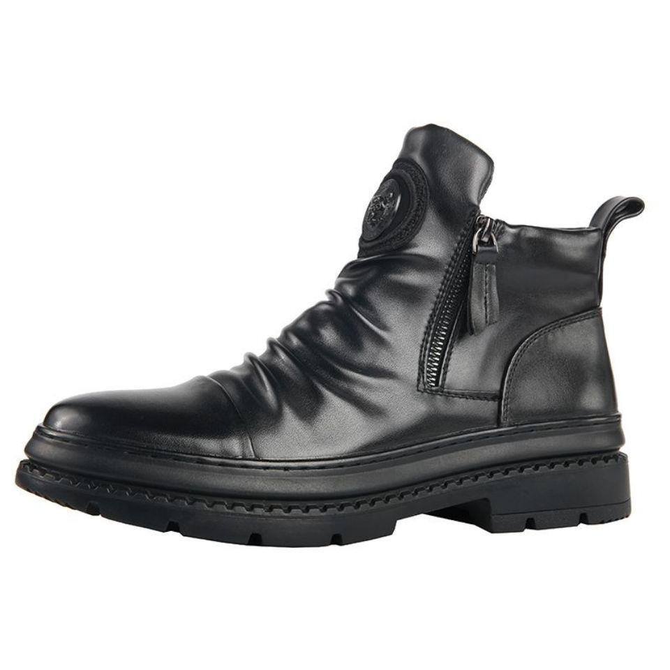 🔥Oferta por tempo limitado 49% DE DESCONTO🔥Botas Martin de couro feitas à mão italianas