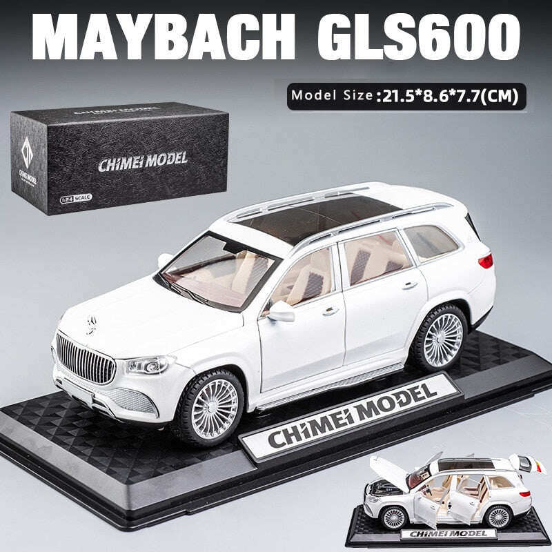 1:24 Mercedes Benz Maybach Gls600 Die Cast