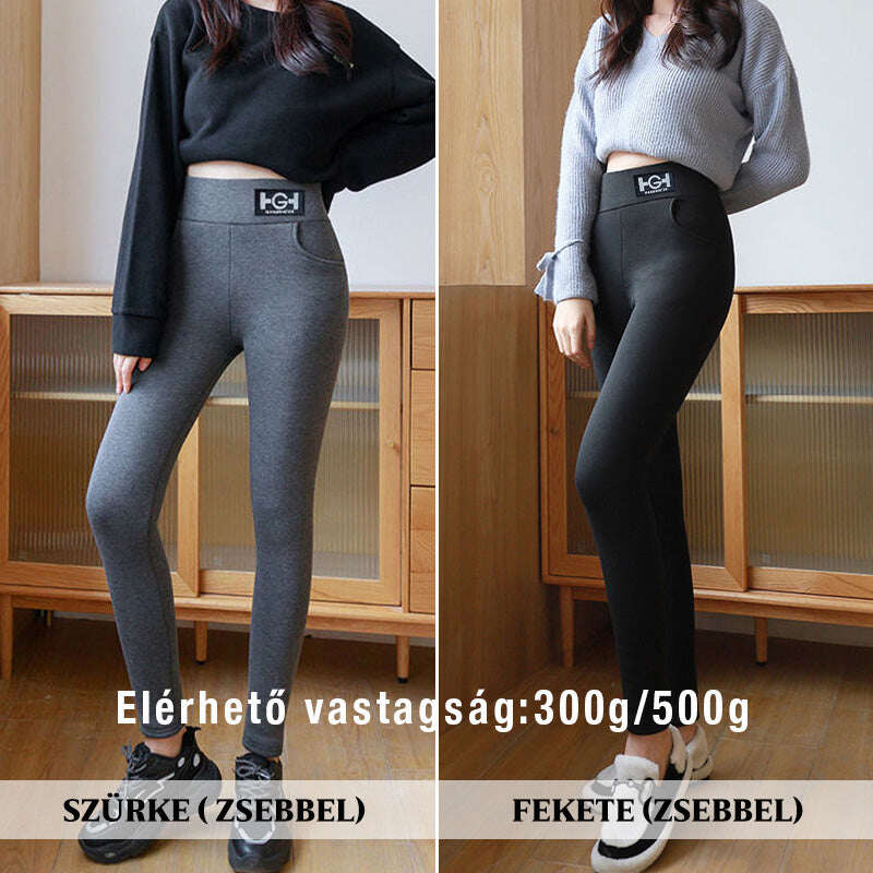 🔥Calças térmicas de caxemira skinny femininas da moda
