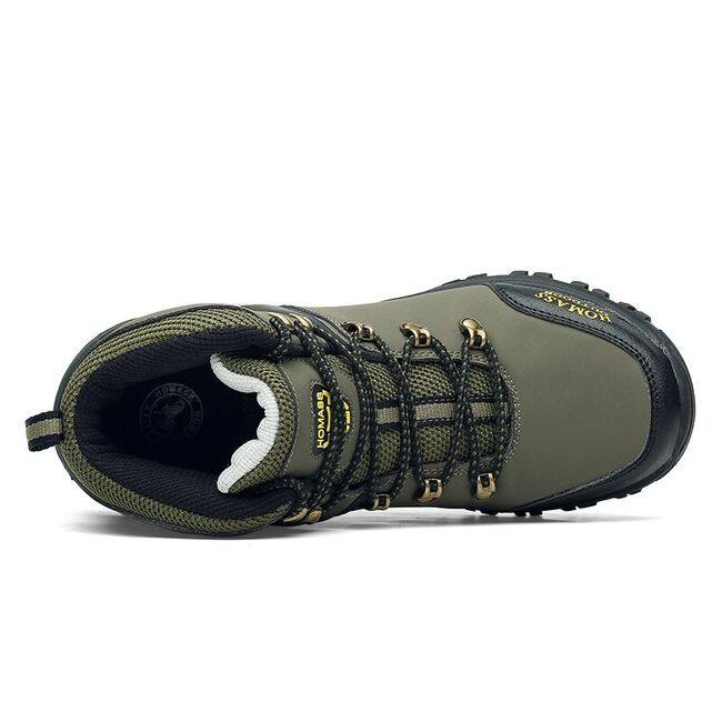 Męskie buty turystyczne turystyczne Wodoodporne, antypoślizgowe, oddychające, sznurowane buty turystyczne na zewnątrz