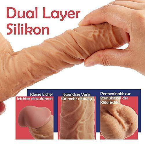 Realistické dildo vibrátory s funkcí tahu 10 režimů Aivrobta