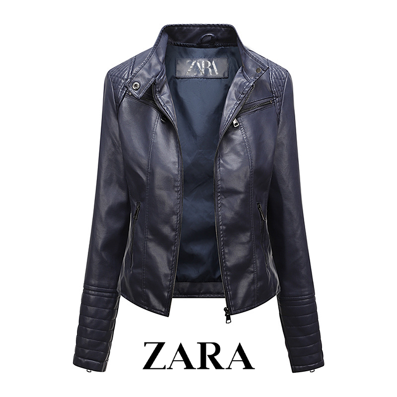 [ZARA] Jaqueta de couro feminina (disponível na primavera, outono e verão)