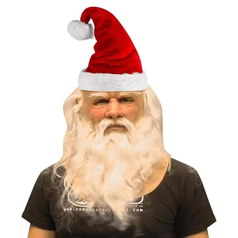 Máscara de látex de simulação de Halloween