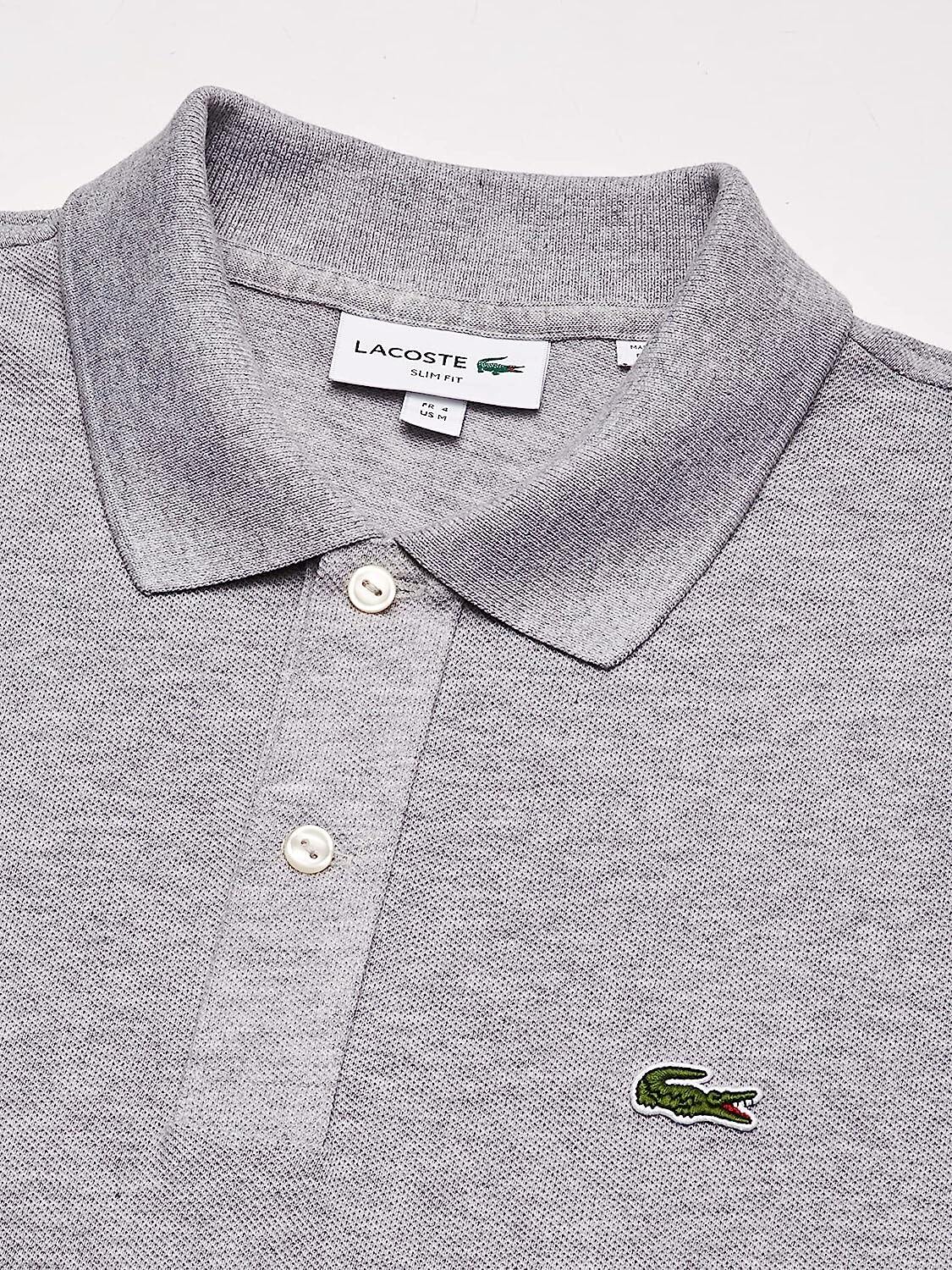 CAMISA POLO MASCULINA LACOSTE CLASSIC PIQUE SLIM FIT MANGA CURTA