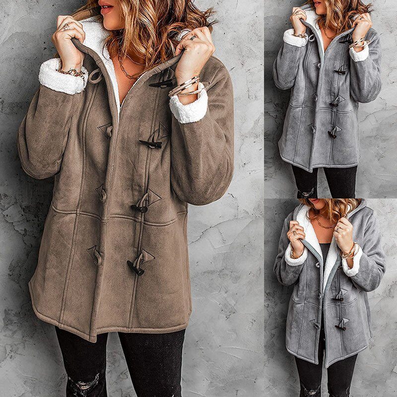 2023 Nova Jaqueta de Lã Feminina