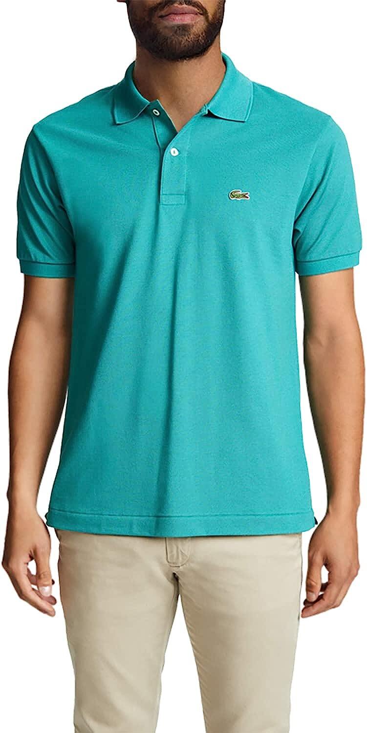 CAMISA POLO MASCULINA LACOSTE CLASSIC PIQUE SLIM FIT MANGA CURTA