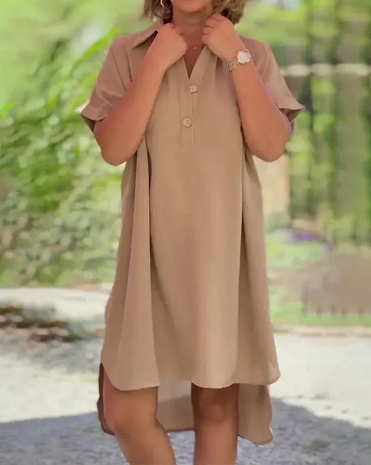 【S-5XL】Vestido moderno de alta qualidade, leve e respirável.