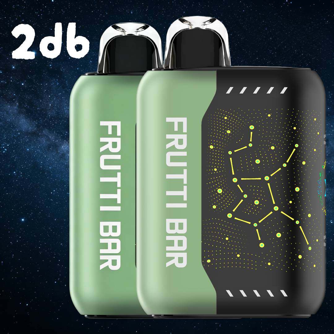 🚀 FRUTTI BAR FB25000 Eldobható elektronikus cigaretta - 25 000 használat (2 darabos csomag)